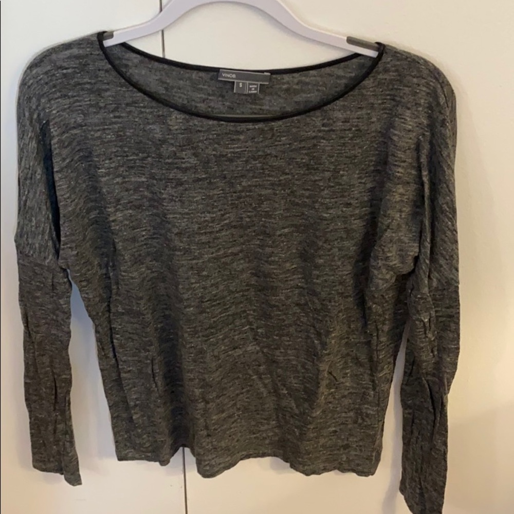 Vince heathered gray